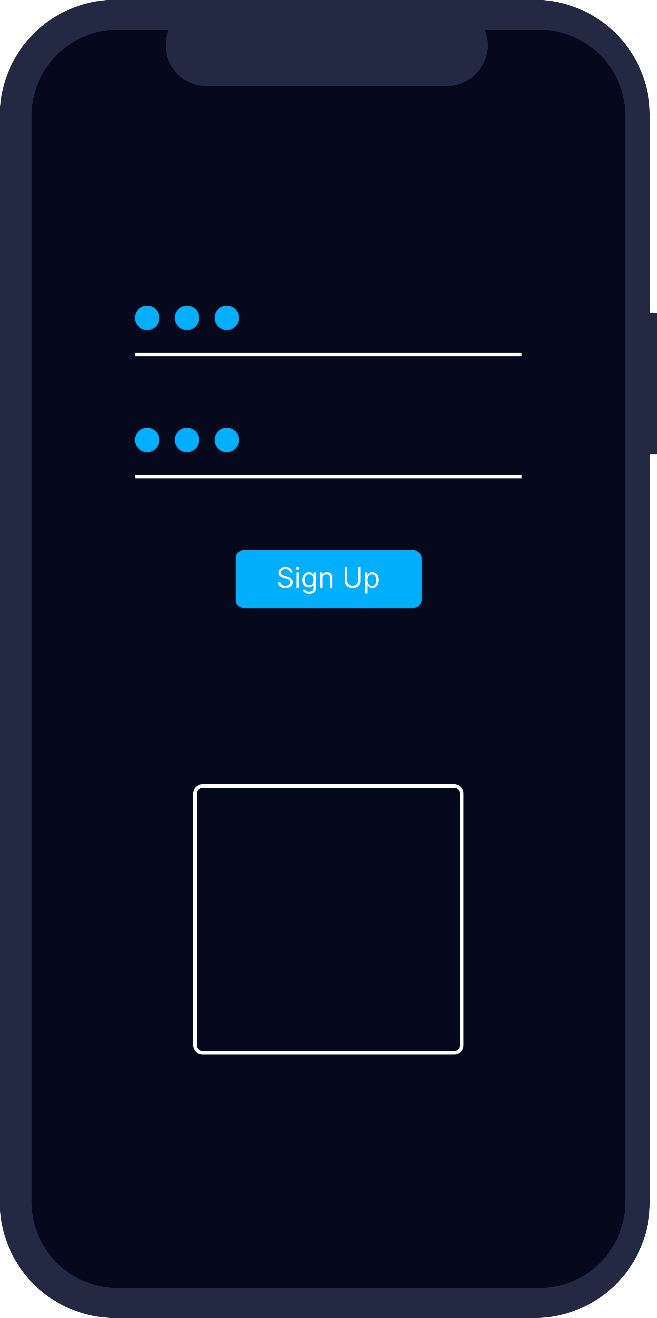 Sign Up on Mobile